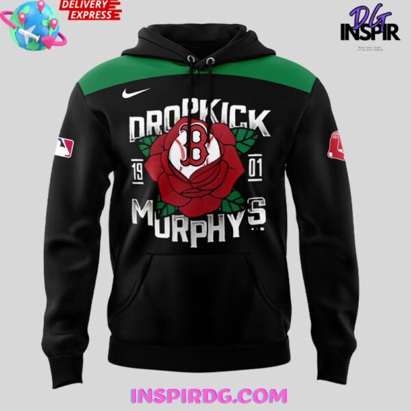 Boston Red Sox x Dropkick Murphys Night 2025 Hoodie - Image 2