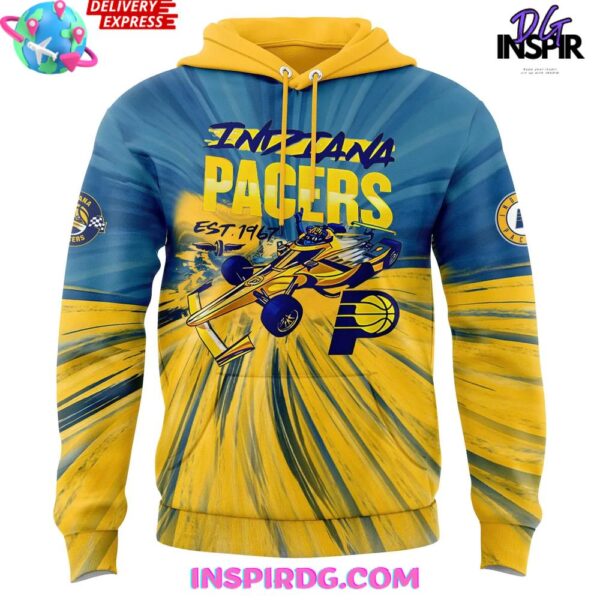 Indiana Pacers & Racers 2025 Limited Hoodie - Image 2