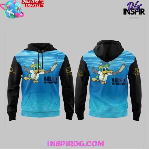 Madison Mallards x Duck Dive Special Edition Hoodie - Image 2
