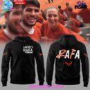 Offical Rafael Nadal Roland Garros Merci Rafa 2025 Black Hoodie