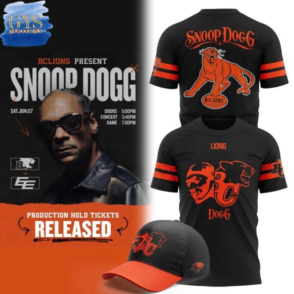 BC LIONS x Snoop Dogg Concert T-Shirt