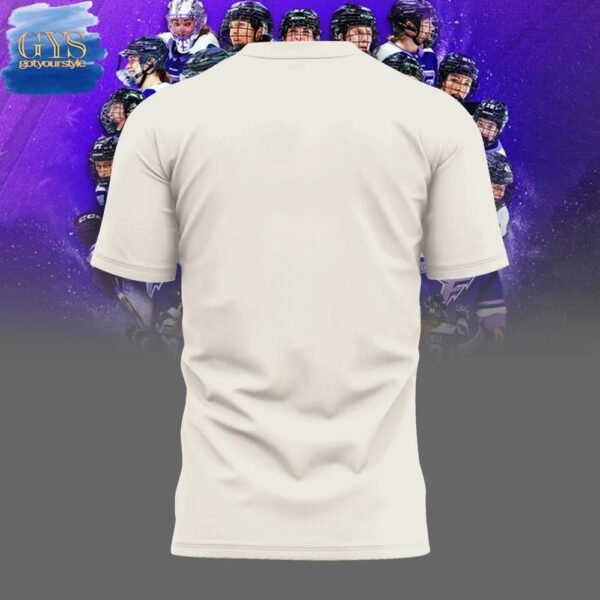 Minnesota Frost 2025 Walter Cup Champions Back To Back T-Shirt - Image 3