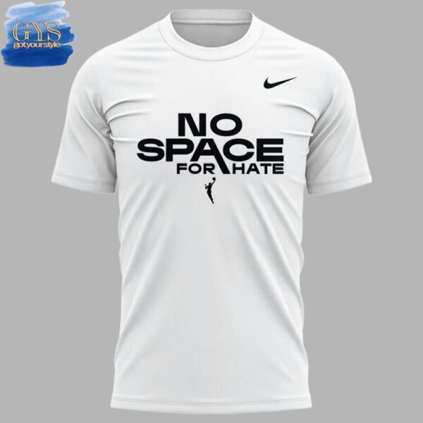 Las Vegas Aces No Space For Hate T-Shirt - Image 2