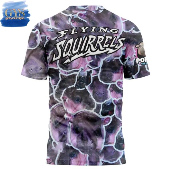 Richmond Flying Squirrels Loves Poppy Limited Edition T-Shirt - Image 3