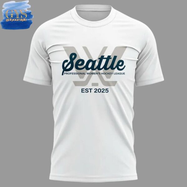Seattle Storm PWHL White Shirt - Image 2
