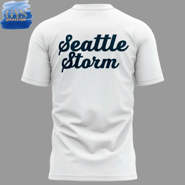 Seattle Storm PWHL White Shirt - Image 3