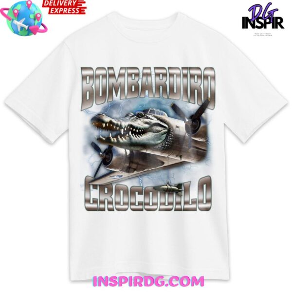 Bombardiro Crocodilo Brainrot Special T-shirt - Image 3