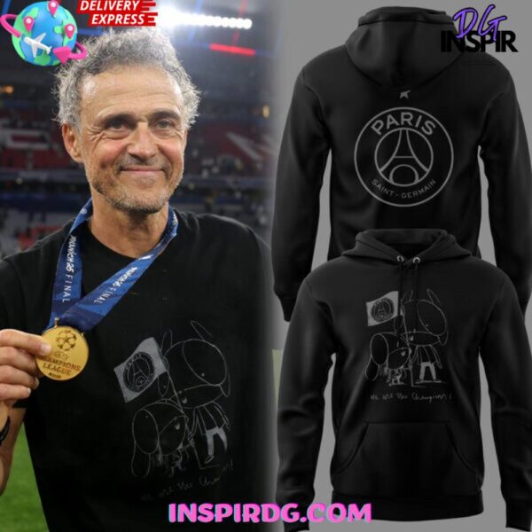 Luis Enrique Xana Paris Saint-Germain Champions 2025 Shirt Collection - Image 2