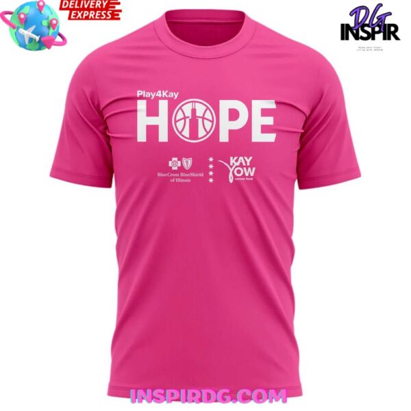 Chicago Sky Play4Kay HOPE Breast Cancer Awareness Special T-Shirt - Image 2