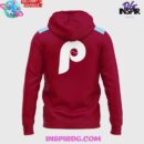 Philadelphia Phillies Old Logo Special Edition Red Hoodie