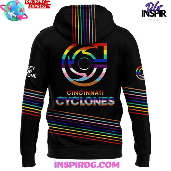 Cincinnati Cyclones Shutout The Hate 2025 Edition Hoodie - Image 3