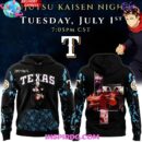 Jujutsu Kaisen x Texas Rangers Special Hoodie