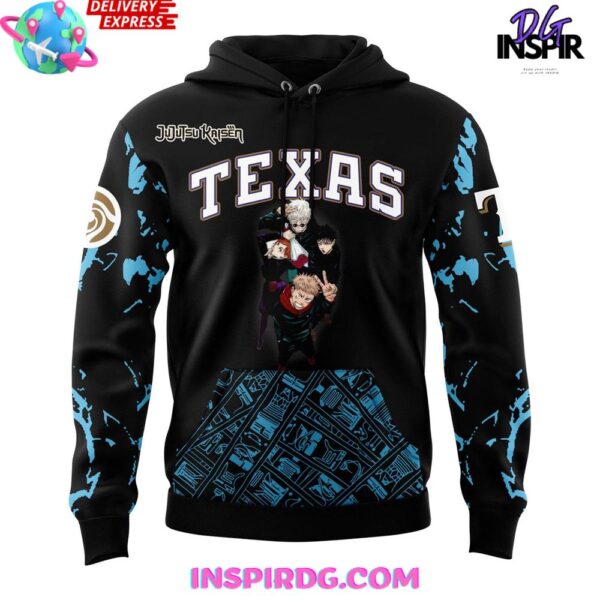 Jujutsu Kaisen x Texas Rangers Special Hoodie - Image 2
