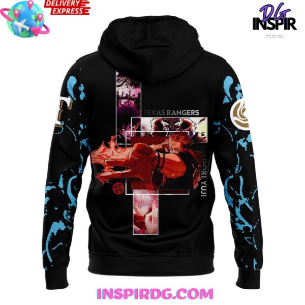 Jujutsu Kaisen x Texas Rangers Special Hoodie - Image 3