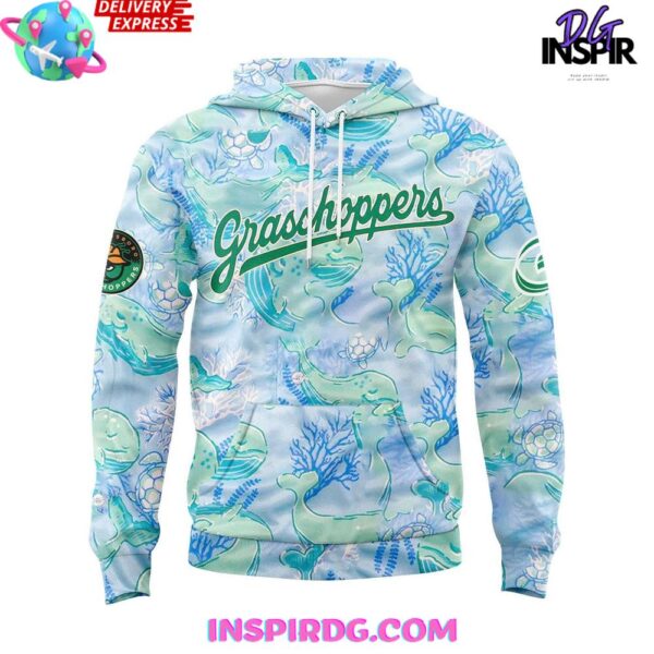 Greensboro Grasshoppers x 2025 Simply Southern Night Official Hoodie - Image 2