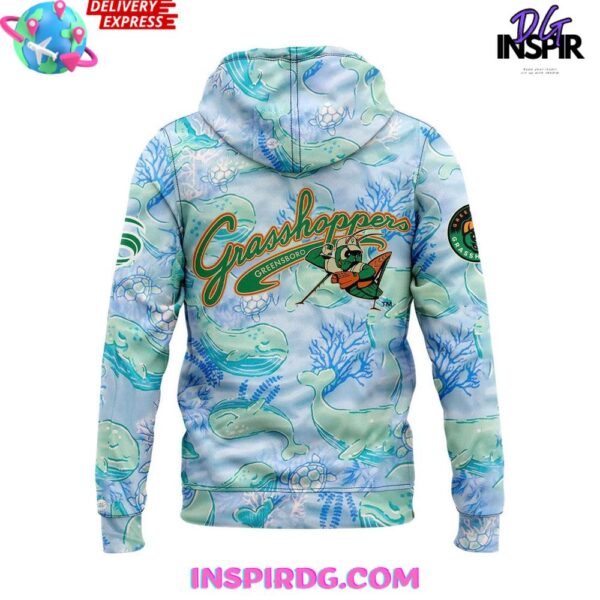 Greensboro Grasshoppers x 2025 Simply Southern Night Official Hoodie - Image 3