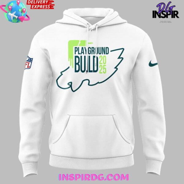 Philadelphia Eagles Playground Build 2025 Hoodie - Image 2
