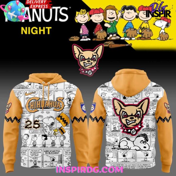 El Paso Chihuahuas 75th Anniversary of Peanuts Special Hoodie
