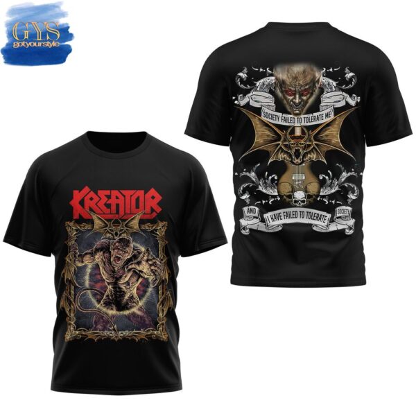 Kreator Violent Revolution Limited Edition T-Shirt - Image 2