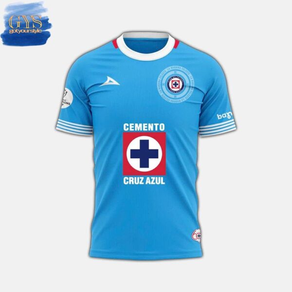 Cruz Azul 2025 Campeones Concacaf Champions Cup Torneo T-Shirt - Image 2