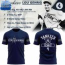 New York Yankees x 2025 Lou Gehrig Day T-Shirt