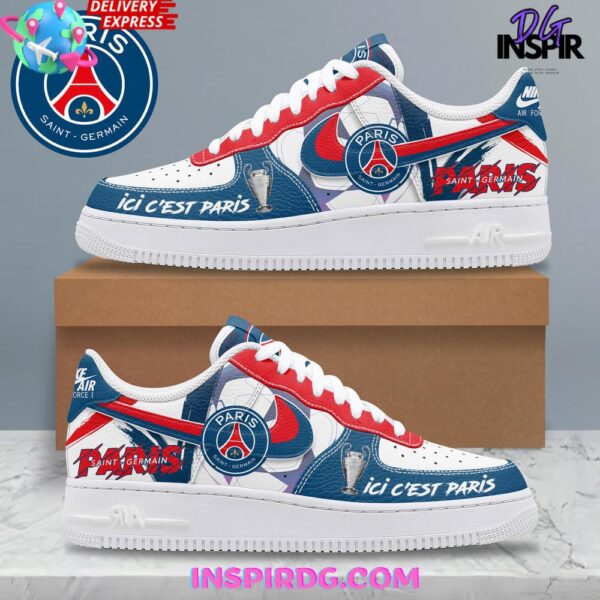 Paris Saint-Germain Limited Edition Air Force 1 Sneakers