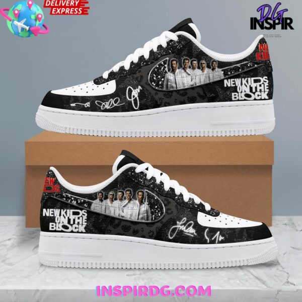 New Kids On The Block (NKOTB) Limited Edition Air Force 1 Sneakers - Image 2