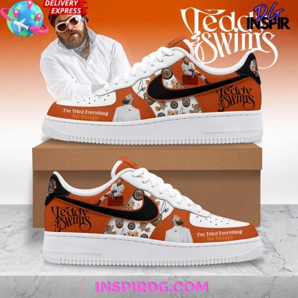 Teddy Swims Limited Edition Air Force 1 Sneakers