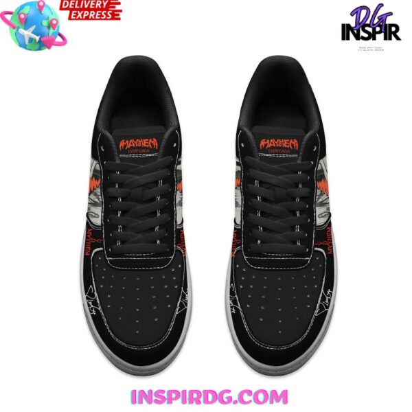 Lady Gaga Mayhem x Limited Edition Air Force 1 Sneakers - Image 4