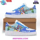 Smurf It Up Limited Edition Air Force 1 Sneakers
