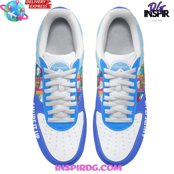 Smurf It Up Limited Edition Air Force 1 Sneakers - Image 3
