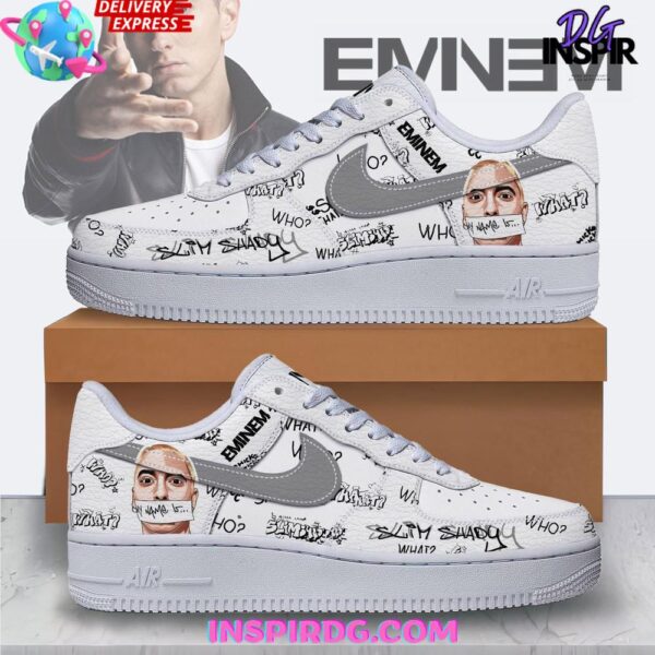 Eminem Slim Shady 2025 Limited Edition Air Force 1 Sneakers