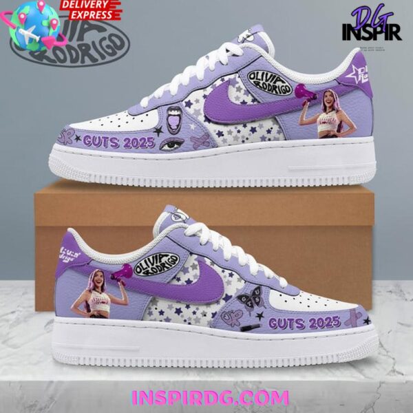 Olivia Rodrigo GUTS 2025 Edition Air Force 1 Sneakers - Image 2