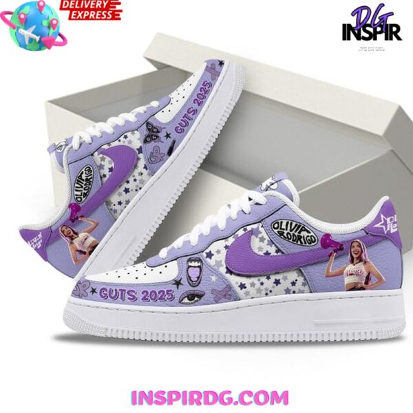 Olivia Rodrigo GUTS 2025 Edition Air Force 1 Sneakers - Image 4