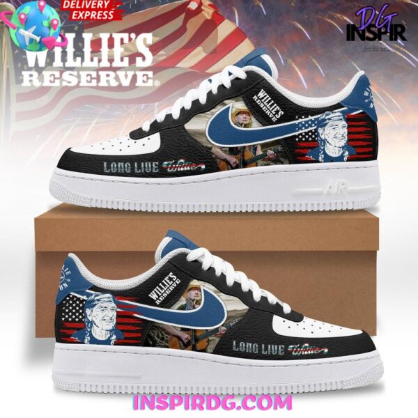 Willie’s Reserve "Long Live Willie" Limited Edition Air Force 1 Sneakers