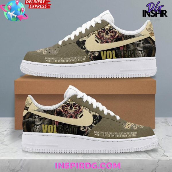 Volbeat Rebellion Limited Edition Air Force 1 Sneakers - Image 2