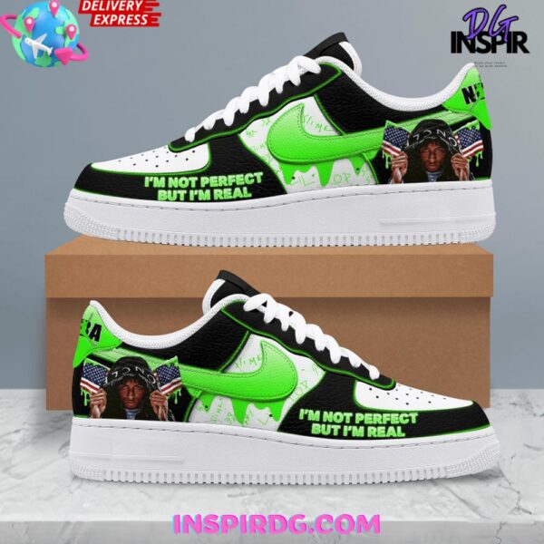YoungBoy Jordan x Limited Edition Air Force 1 Sneakers - Image 2