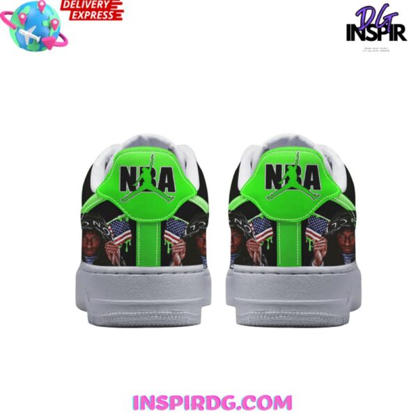 YoungBoy Jordan x Limited Edition Air Force 1 Sneakers - Image 4