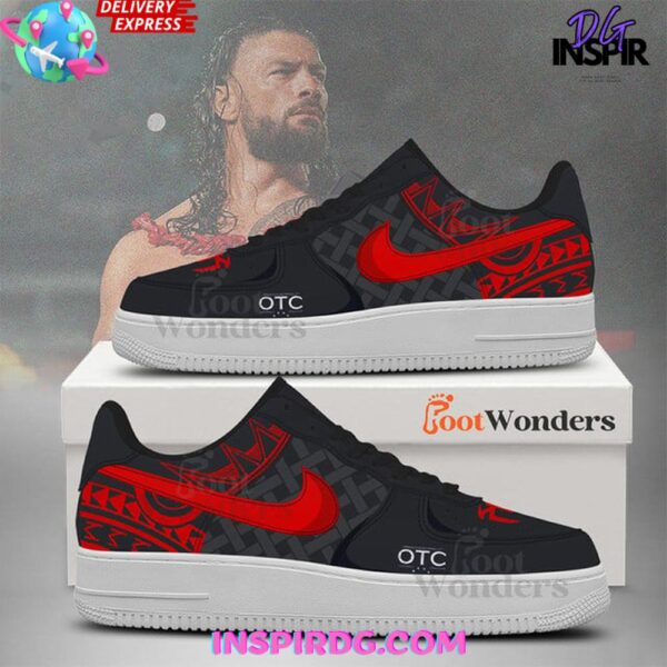 Roman Reigns WWE WrestleMania 41 Air Force 1 Sneakers Shoes