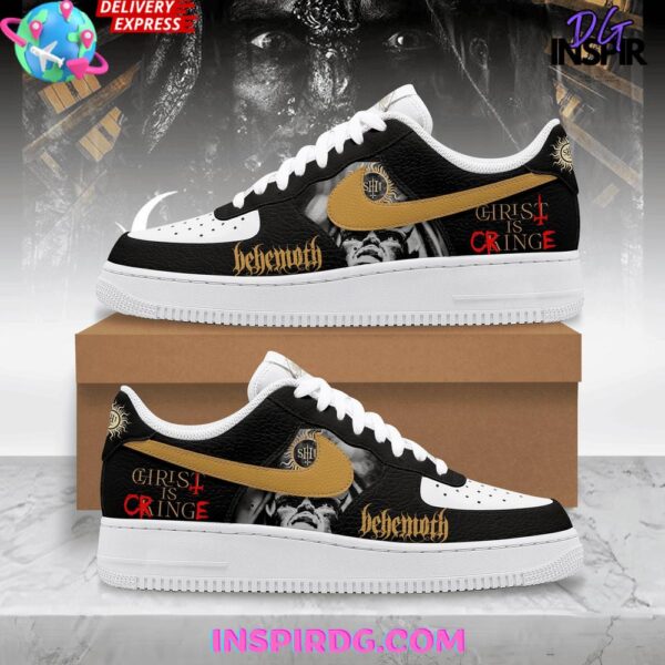 Behemoth Christ Is Cringe Limited Edition Air Force 1 Sneakers