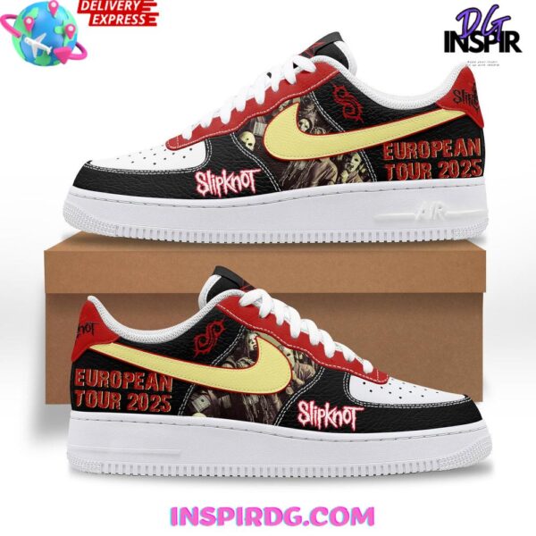 Slipknot European Tour 2025 Limited Edition Air Force 1 Sneakers - Image 2