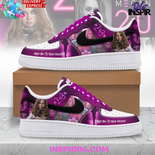 M3GAN 2.0 Limited Edition Air Force 1 Sneakers