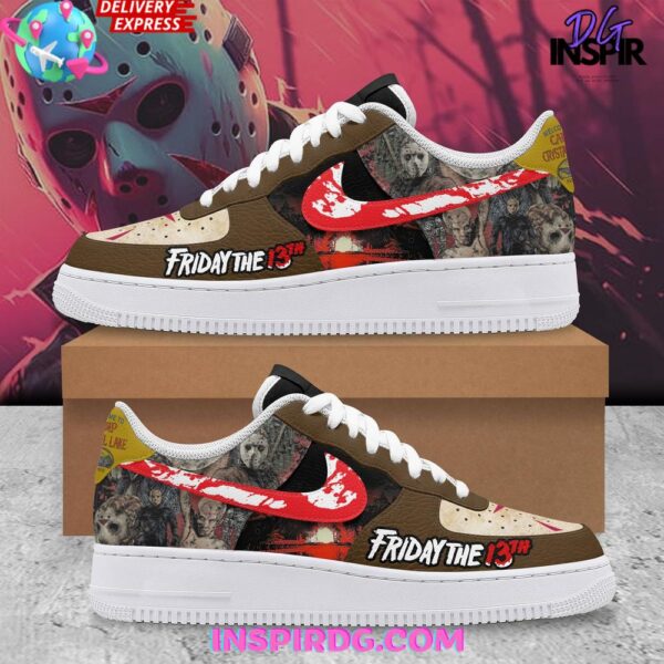 Friday The 13th Limited Edition Air Force 1 Sneakers