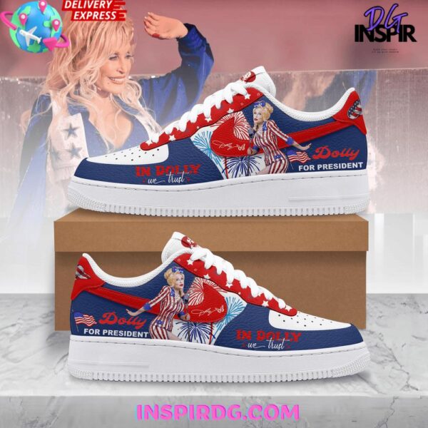 Dolly Parton For President Limited Edition Air Force 1 Sneakers