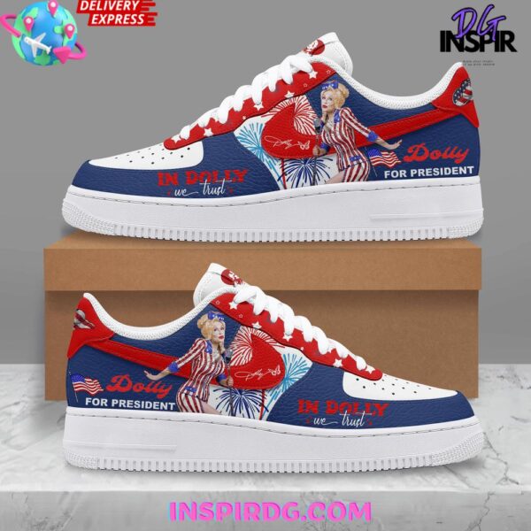 Dolly Parton For President Limited Edition Air Force 1 Sneakers - Image 2