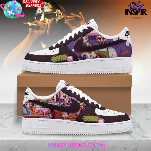 MF DOOM Food Villain Limited Edition Air Force 1 Sneakers
