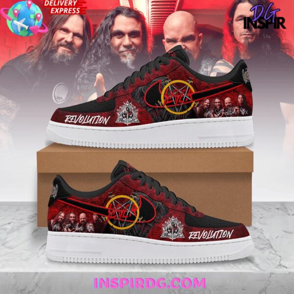 Slayer Revolution Limited Edition Air Force 1 Sneakers
