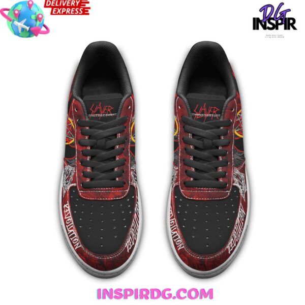 Slayer Revolution Limited Edition Air Force 1 Sneakers - Image 3