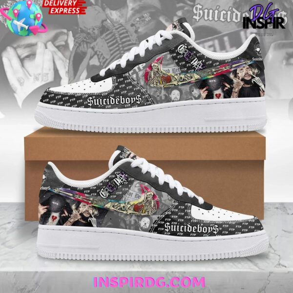 $uicideboy$ Limited Edition Air Force 1 Sneakers