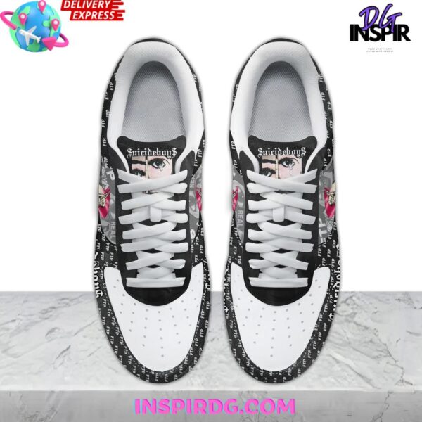 $uicideboy$ Limited Edition Air Force 1 Sneakers - Image 2